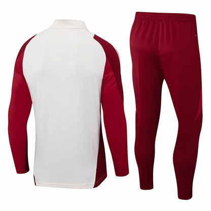 BAYERN MUNICH 24/25 red white training sweatshirt tracksuit set sudadera de entrenamiento