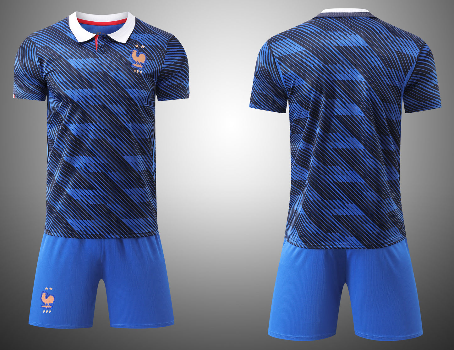 FRANCE 2026 World Cup men's home jersey shorts set