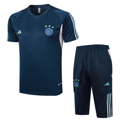 AJAX 23/24 navy blue pre match training jersey shorts set camiseta playera remera conjunto de entrenamiento