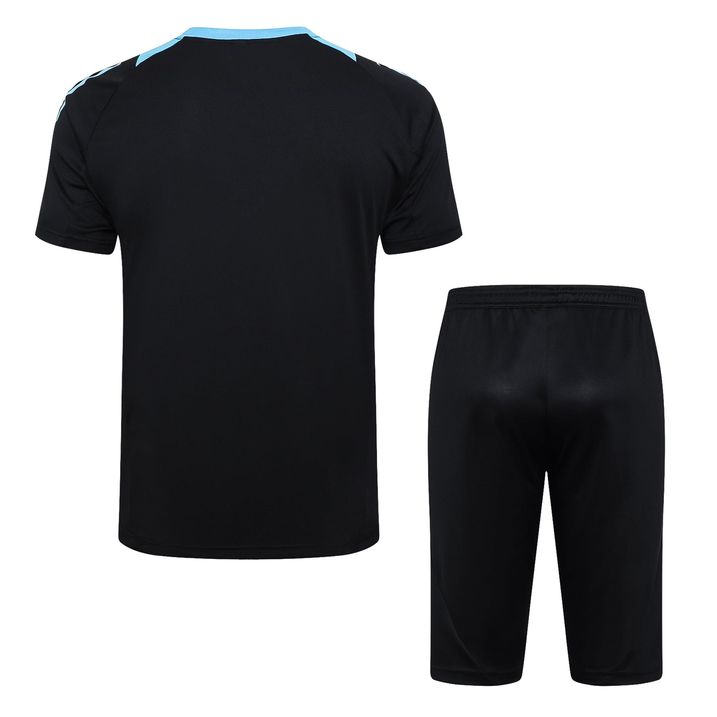 ARGENTINA 2024 black training jersey shorts set camiseta remera conjunto de entrenamiento negra