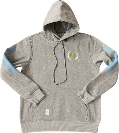 ARGENTINA gray hoodie sweater jacket sudadera con capucha gris