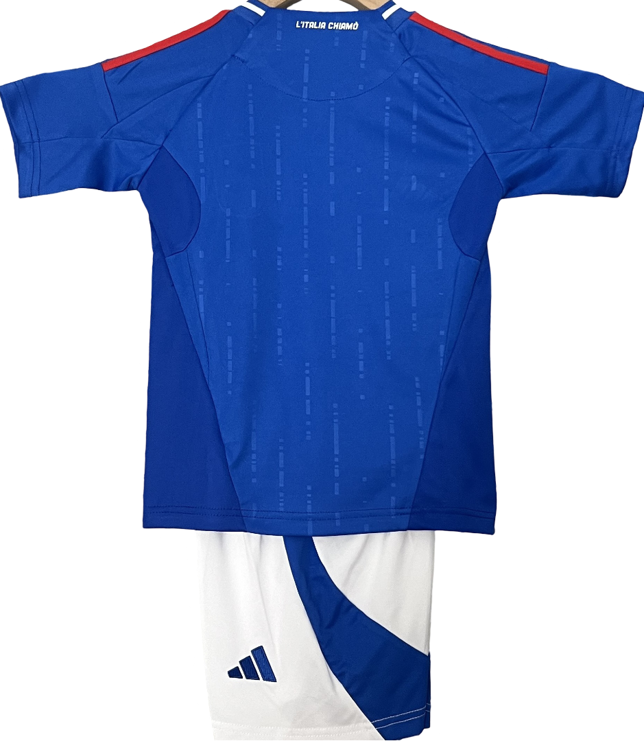 ITALY Italia 2024 home kids jersey shorts set camiseta remera playera maglia conjunto de niño titular