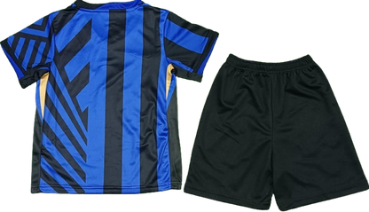 INTER MILAN 24/25 home kids jersey shorts set camiseta remera playera maglia conjunto de niño titular