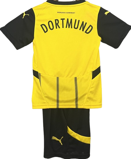 BORUSSIA DORTMUND 24/25 home kids jersey shorts set camiseta playera remera conjunto de niño titular