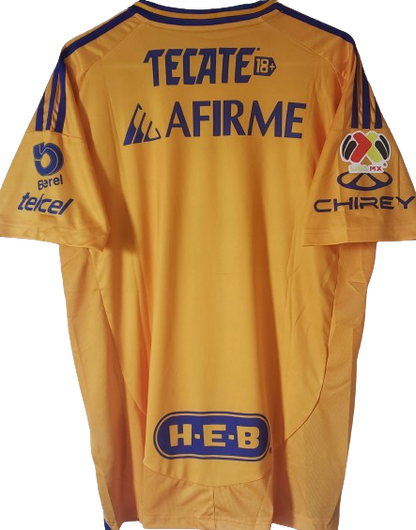 TIGRES UANL 24/25 men's home jersey camiseta playera de hombre titular