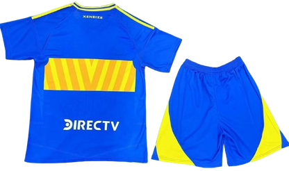 BOCA JUNIORS 24/25 home kid's jersey set shorts camiseta remera conjunto de niño titular