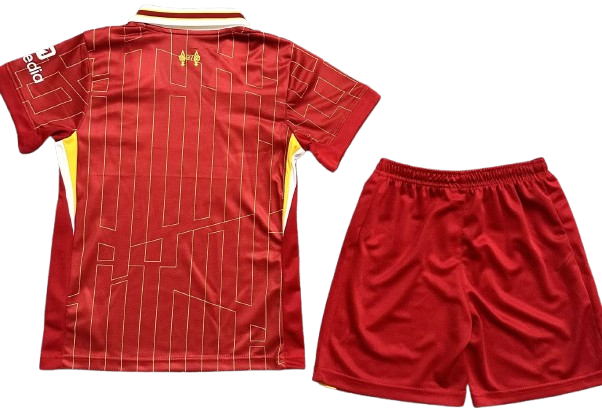 LIVERPOOL 24/25 home kids jersey shorts set camiseta playera remera conjunto de niño titular