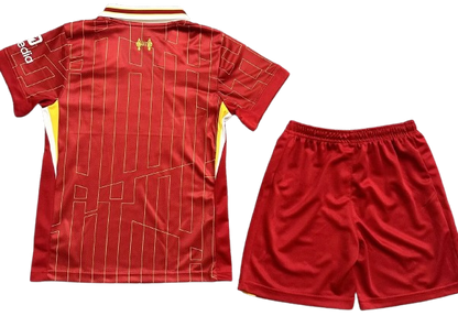 LIVERPOOL 24/25 home kids jersey shorts set camiseta playera remera conjunto de niño titular