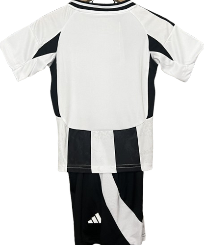 JUVENTUS 24/25 home kids jersey set shorts camiseta playera remera conjunto de niño titular