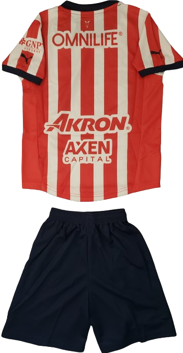 CHIVAS de Guadalajara 24/25 home kids jersey shorts set camiseta playera conjunto de niño titular