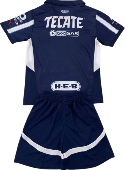 MONTERREY Rayados 24/25 home kids jersey shorts set camiseta playera conjunto de niño titular