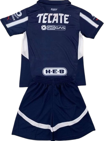 MONTERREY Rayados 24/25 home kids jersey shorts set camiseta playera conjunto de niño titular