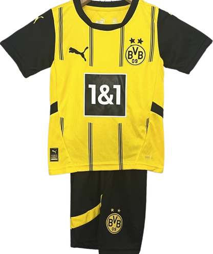 BORUSSIA DORTMUND 24/25 home kids jersey shorts set camiseta playera remera conjunto de niño titular