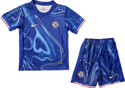 CHELSEA 24/25 home kids jersey set shorts camiseta playera remera conjunto de niño titular