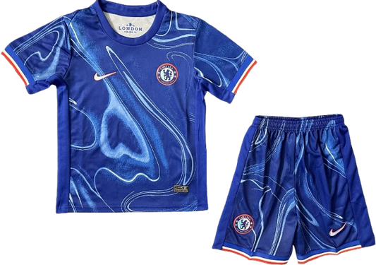 CHELSEA 24/25 home kids jersey set shorts camiseta playera remera conjunto de niño titular