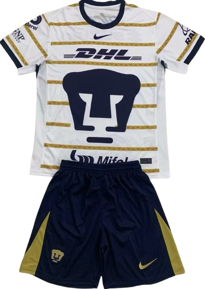 PUMAS UNAM 24/25 home kids jersey shorts set camiseta playera conjunto de niño titular