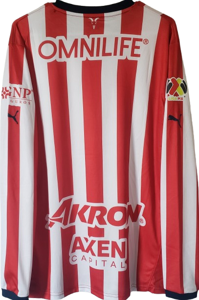 CHIVAS de Guadalajara 24/25 home long sleeve jersey camiseta playera manga larga titular