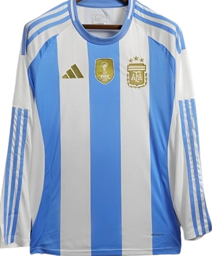 ARGENTINA 2024 home long sleeve jersey camiseta remera manga larga de titular