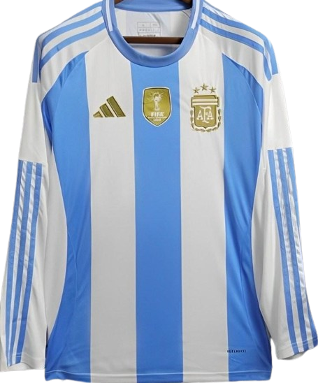 ARGENTINA 2024 home long sleeve jersey camiseta remera manga larga de titular