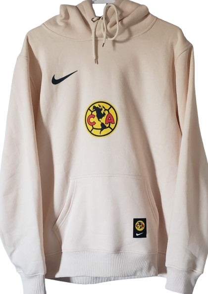 CLUB AMERICA cream hoodie sweater sweatshirt sueter sudadera con capucha