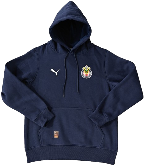 CHIVAS de Guadalajara navy blue hoodie sweater sweatshirt sueter sudadera con capucha azul marino