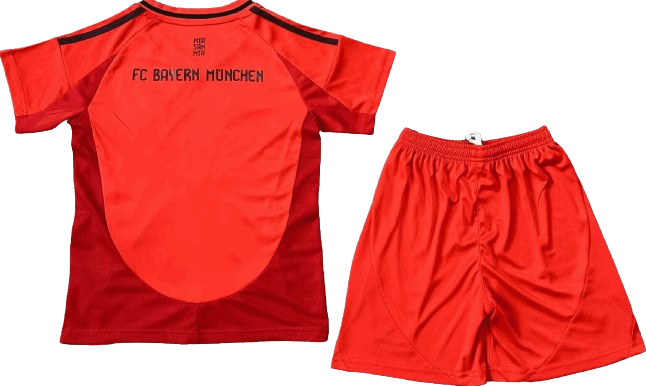 BAYERN MUNICH 24/25 home kids jersey shorts set camiseta playera remera conjunto de niño titular