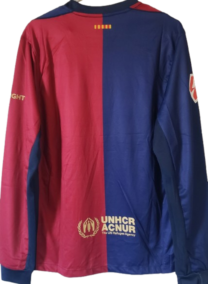 FC BARCELONA 24/25 home long sleeve jersey camiseta remera playera manga larga titular