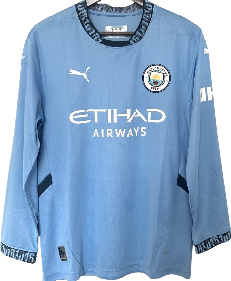 MANCHESTER CITY 24/25 home long sleeve jersey camiseta remera playera manga larga titular