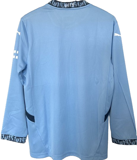 MANCHESTER CITY 24/25 home long sleeve jersey camiseta remera playera manga larga titular