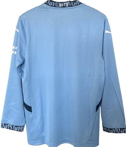 MANCHESTER CITY 24/25 home long sleeve jersey camiseta remera playera manga larga titular