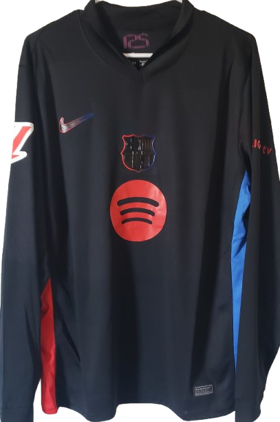 FC BARCELONA 24/25 away long sleeve jersey camiseta remera playera manga larga visitante