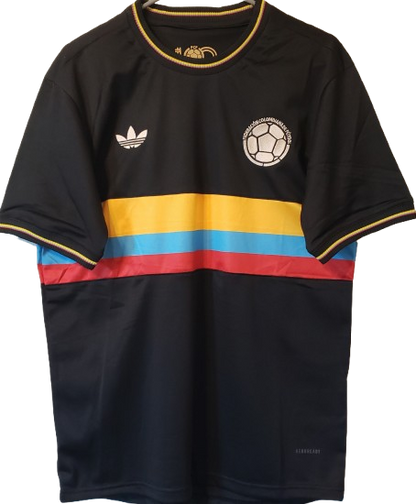 COLOMBIA black commemorative 100th anniversary jersey camiseta camisa negra conmemorativa 100 aniversario