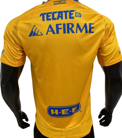 TIGRES UANL 24/25 home player's version jersey camiseta playera version jugador titular