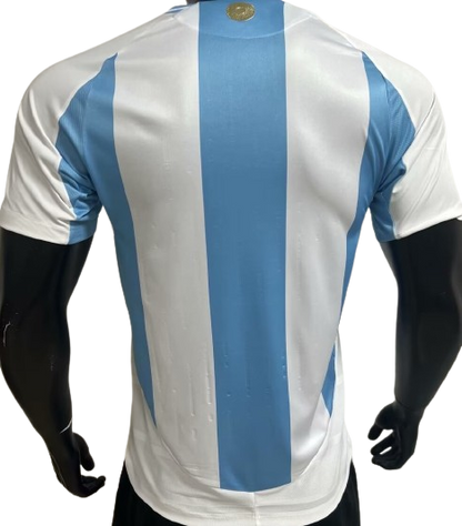 ARGENTINA 2024 home player's version jersey world cup champion camiseta remera playera campeon mundial version jugador titular