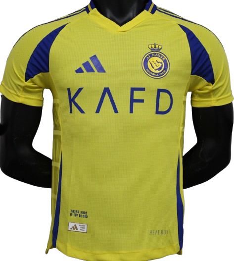 AL NASSR 24/25 home player's version jersey camiseta playera remera version jugador titular