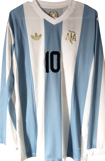 ARGENTINA long sleeve special edition jersey camiseta remera manga larga edicion especial MESSI 10