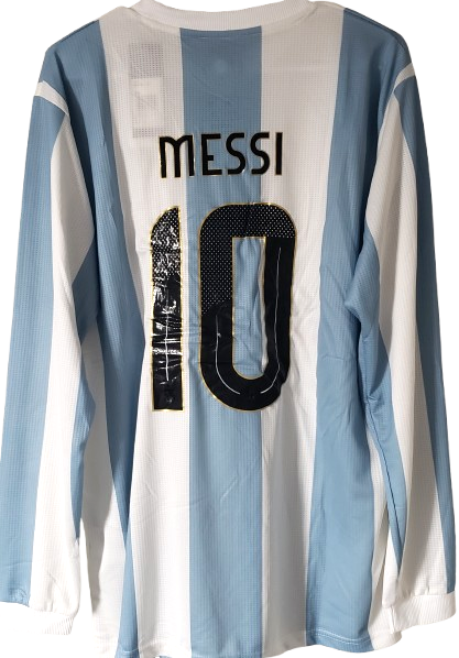 ARGENTINA long sleeve special edition jersey camiseta remera manga larga edicion especial MESSI 10