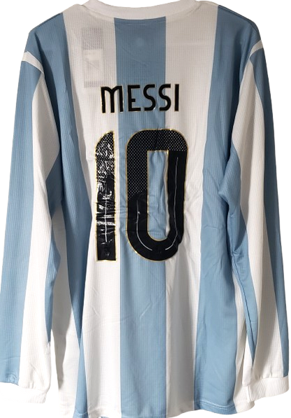 ARGENTINA long sleeve special edition jersey camiseta remera manga larga edicion especial MESSI 10