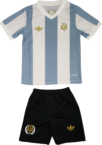 ARGENTINA kids special edition jersey shorts set camiseta remera playera conjunto de niño edicion especial