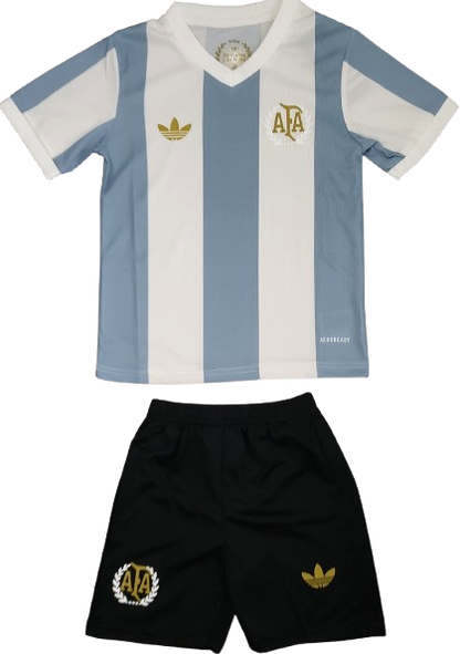 ARGENTINA kids special edition jersey shorts set camiseta remera playera conjunto de niño edicion especial