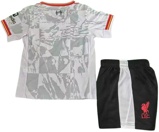 LIVERPOOL 24/25 third kids jersey shorts set tercera camiseta playera remera conjunto de niño