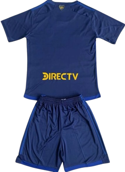 BOCA JUNIORS 24/25 third kid's jersey set shorts tercera camiseta remera conjunto de niño