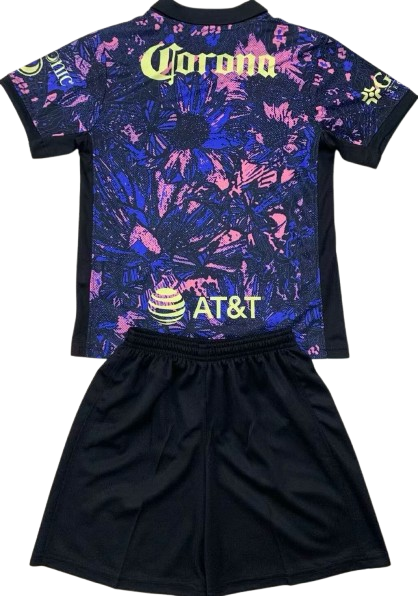 CLUB AMERICA 24/25 third kids jersey shorts set tercera camiseta playera conjunto de niño