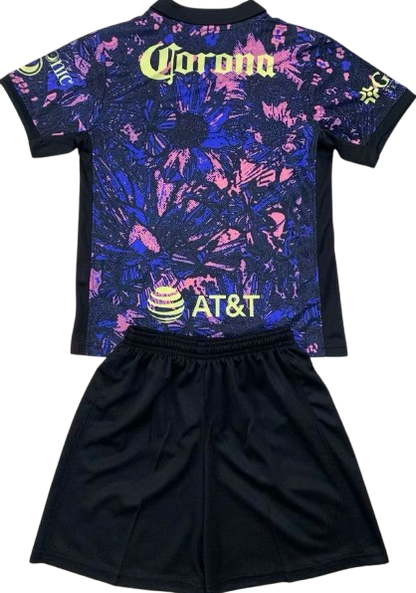 CLUB AMERICA 24/25 third kids jersey shorts set tercera camiseta playera conjunto de niño