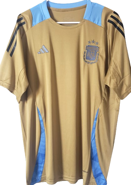 ARGENTINA 2024 pre match training jersey camiseta remera de entrenamiento