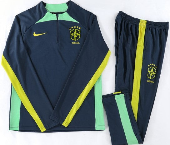 BRAZIL Brasil 2023 training sweatshirt tracksuit set sudadera de entrenamiento