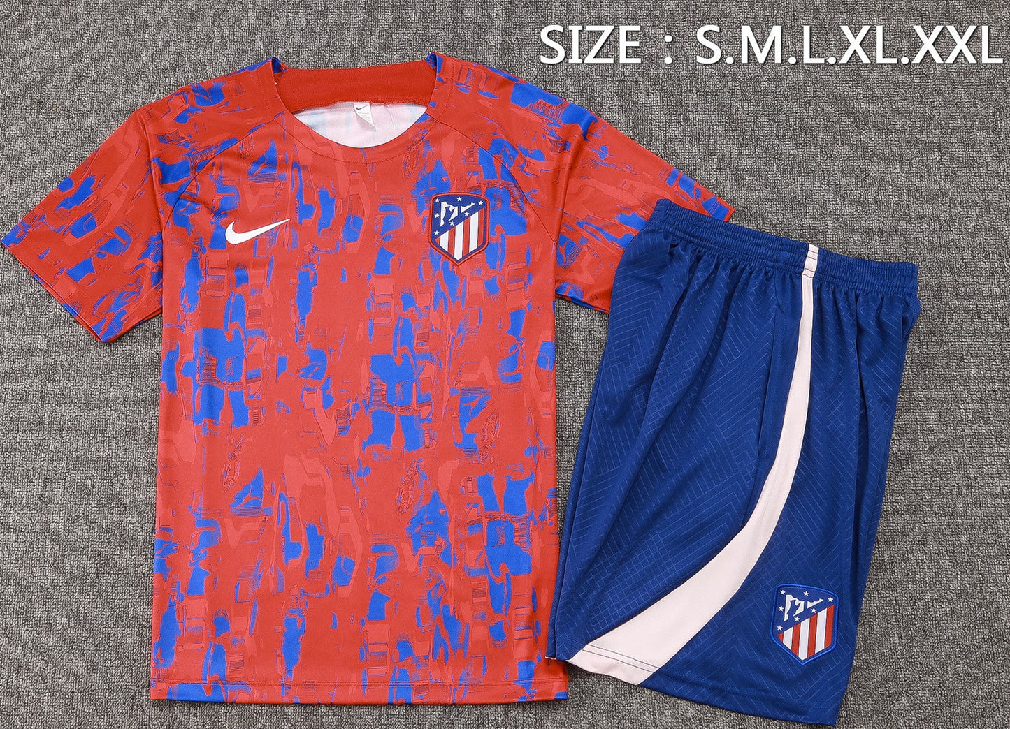 ATLETICO MADRID 23/24 pre match training jersey shorts set camiseta playera remera conjunto de entrenamiento