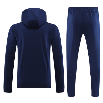 ARGENTINA navy blue training sweatshirt hoodie tracksuit set campera sudadera con capucha