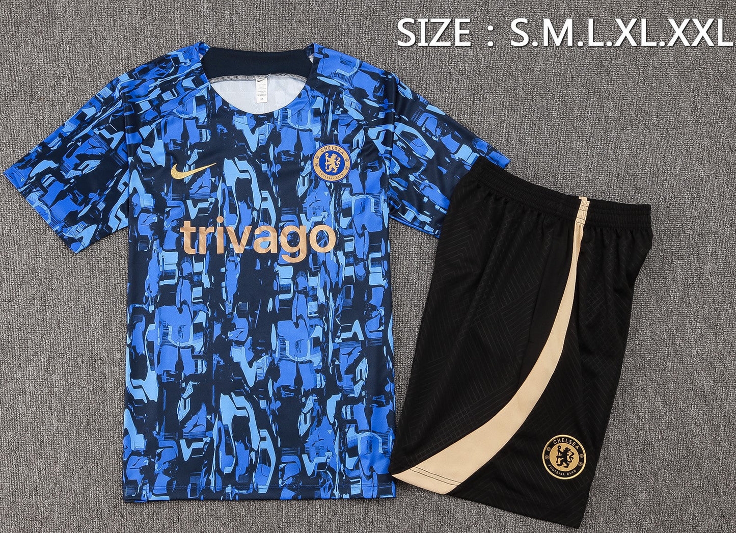 CHELSEA 23/24 pre match training jersey shorts set camiseta playera remera conjunto de entrenamiento