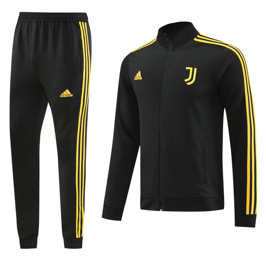 JUVENTUS 23/24 black gold training jacket tracksuit set sudadera de entrenamiento